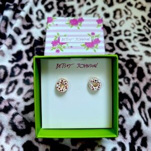 Betsey Johnsons earrings NWT